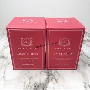 2X Aquiesse Winter Current Candles